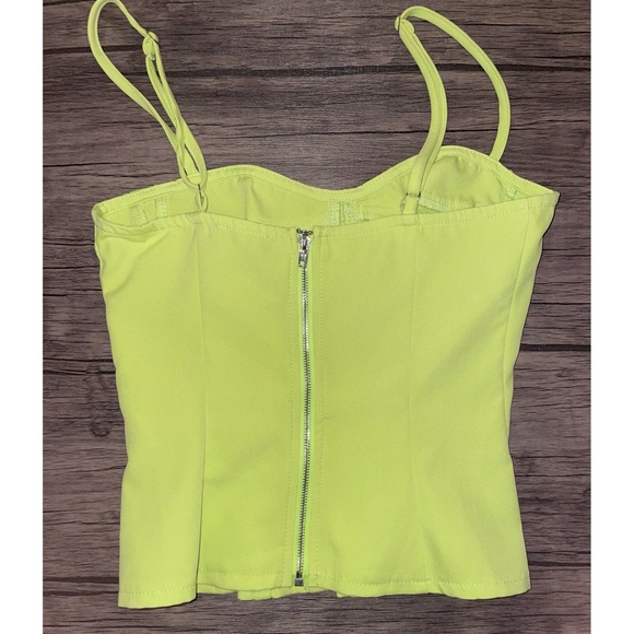 Green Corset Top - Picture 8 of 10